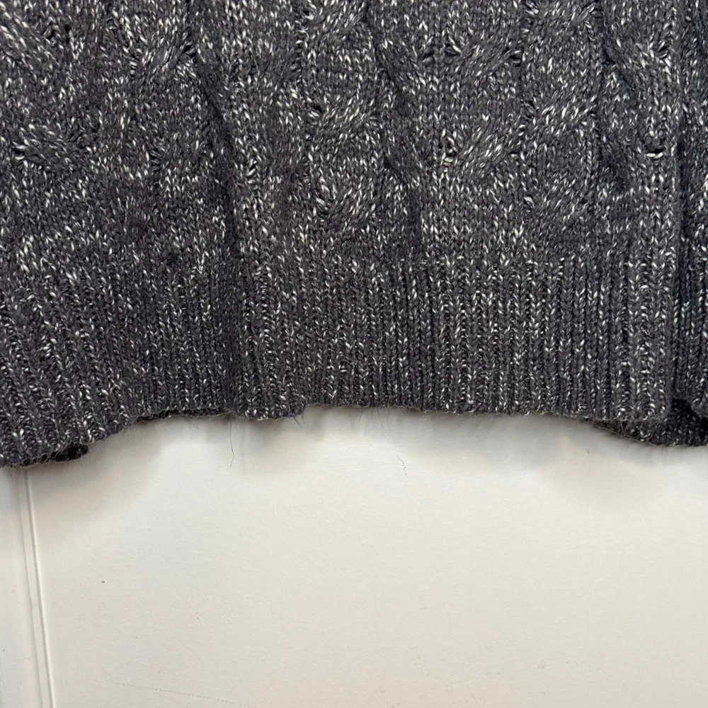 Ava & Viv Charcoal Knit Cardigan